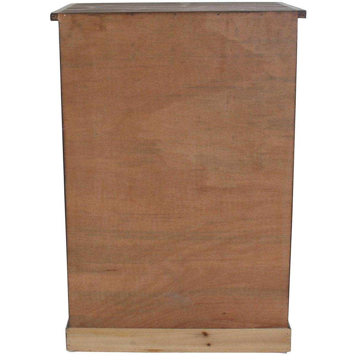 Barschrank Industrial Comp Pinienholz natur
