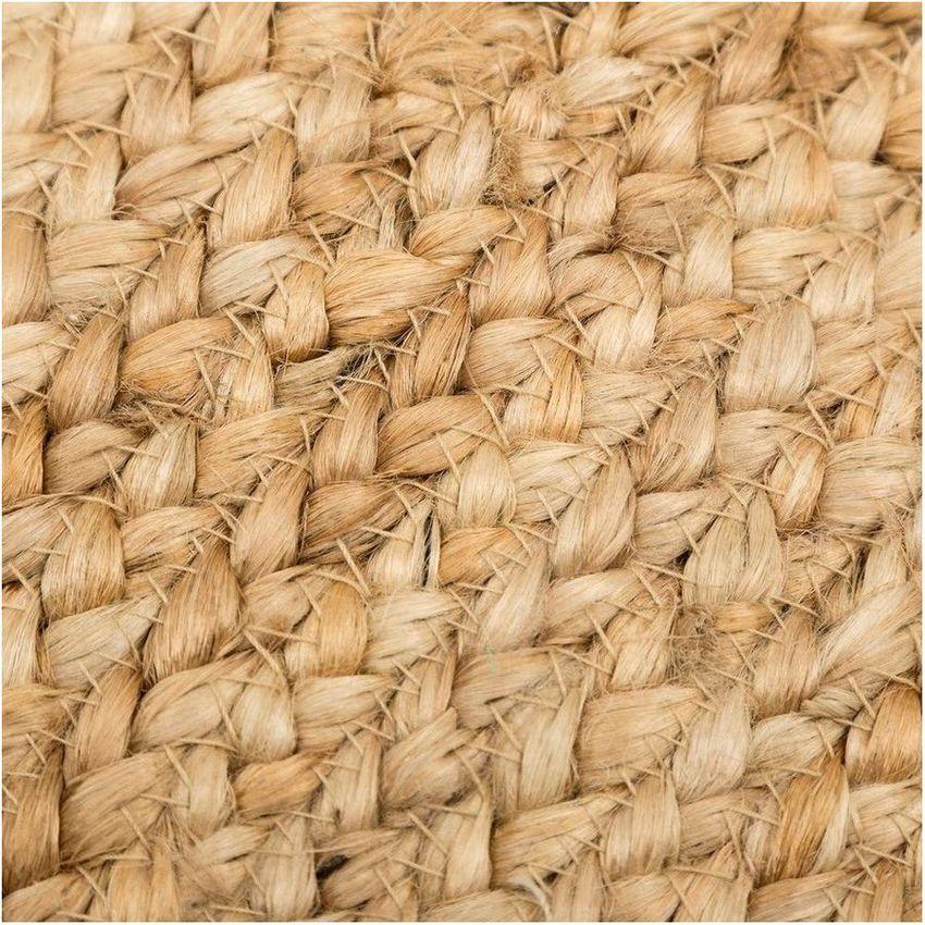 Teppich Jute natur rund 180x180
