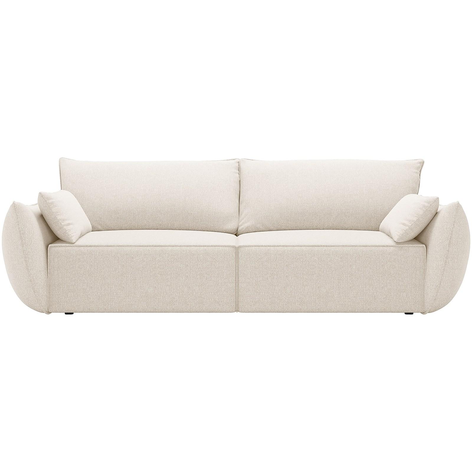 Bettsofa Kaelle - Grösse: 244x97x91 - Bezug: Chenille (Haga), Light Beige