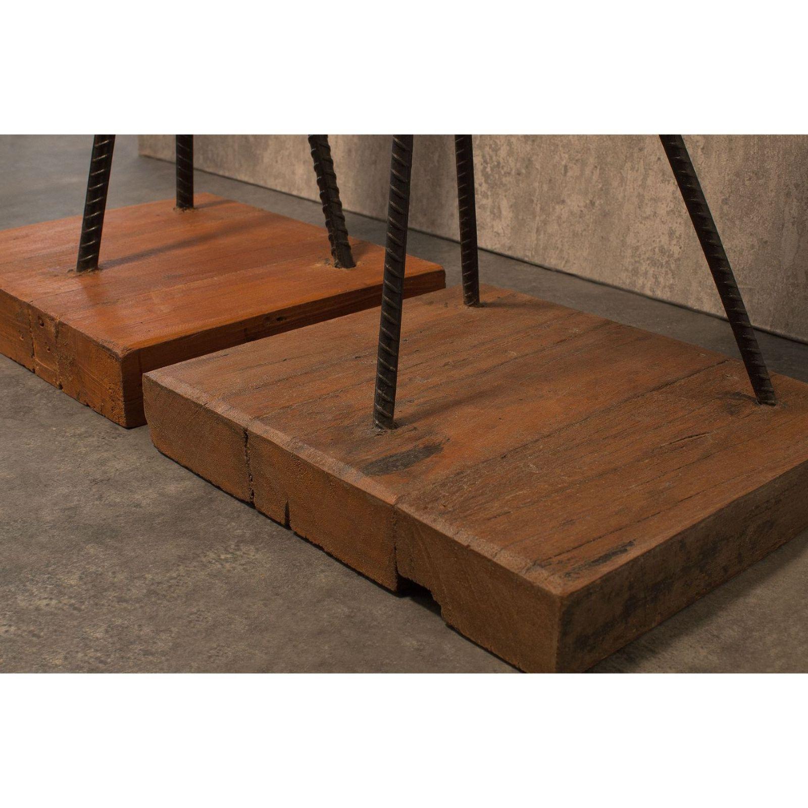 Garderobe Unika 200cm Teakholz