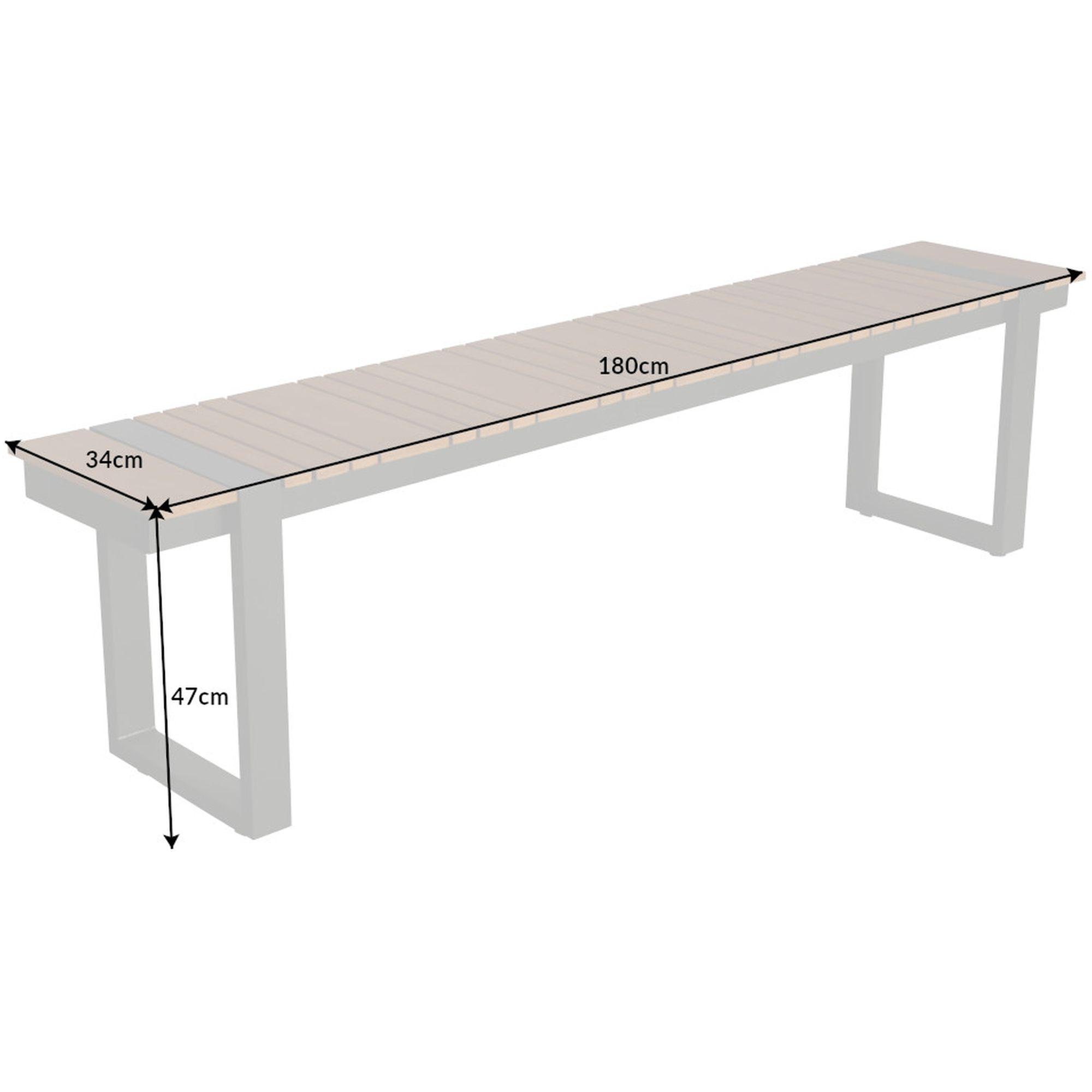 Gartenbank Boston Poly-Holz 180