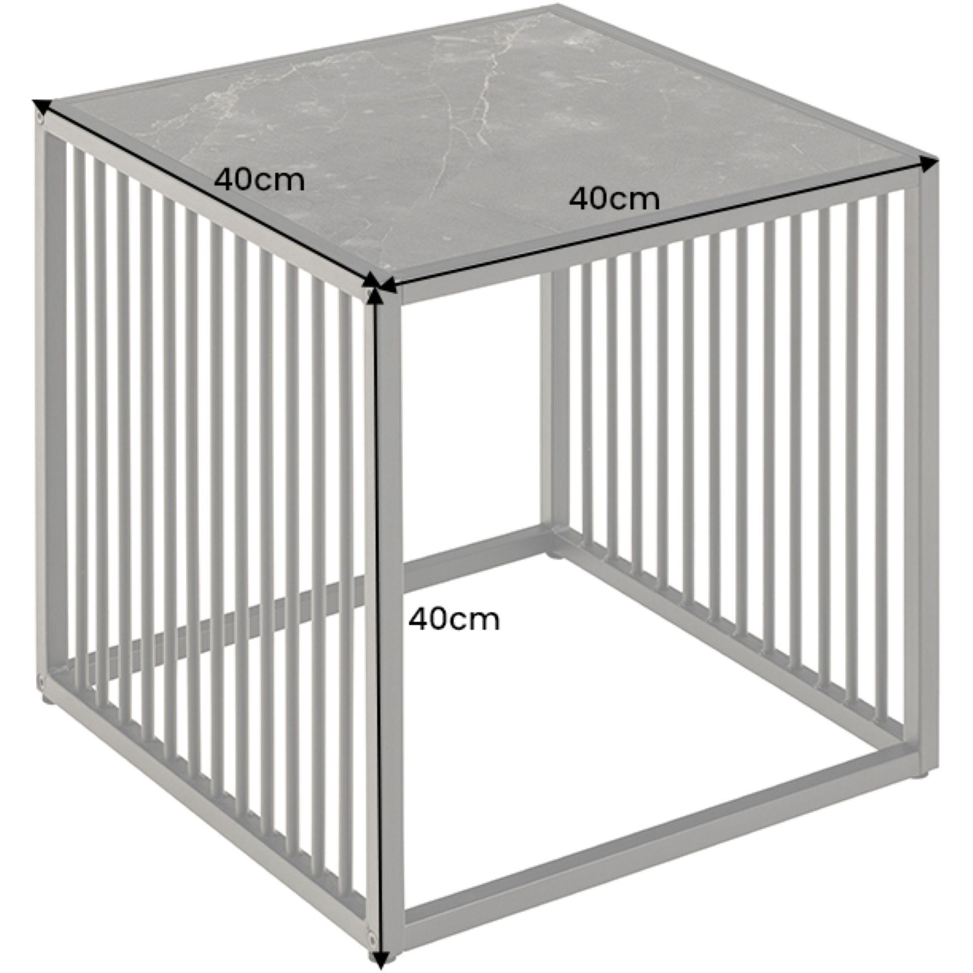 Beistelltisch Arbor Wildeiche Optik 40x40