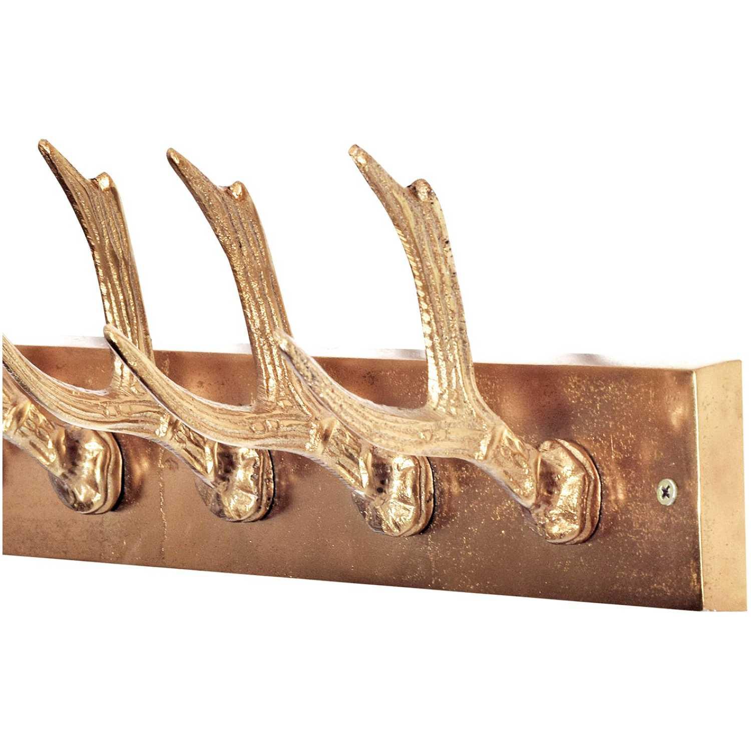 Garderobenleiste Deer Aluminium gold 50