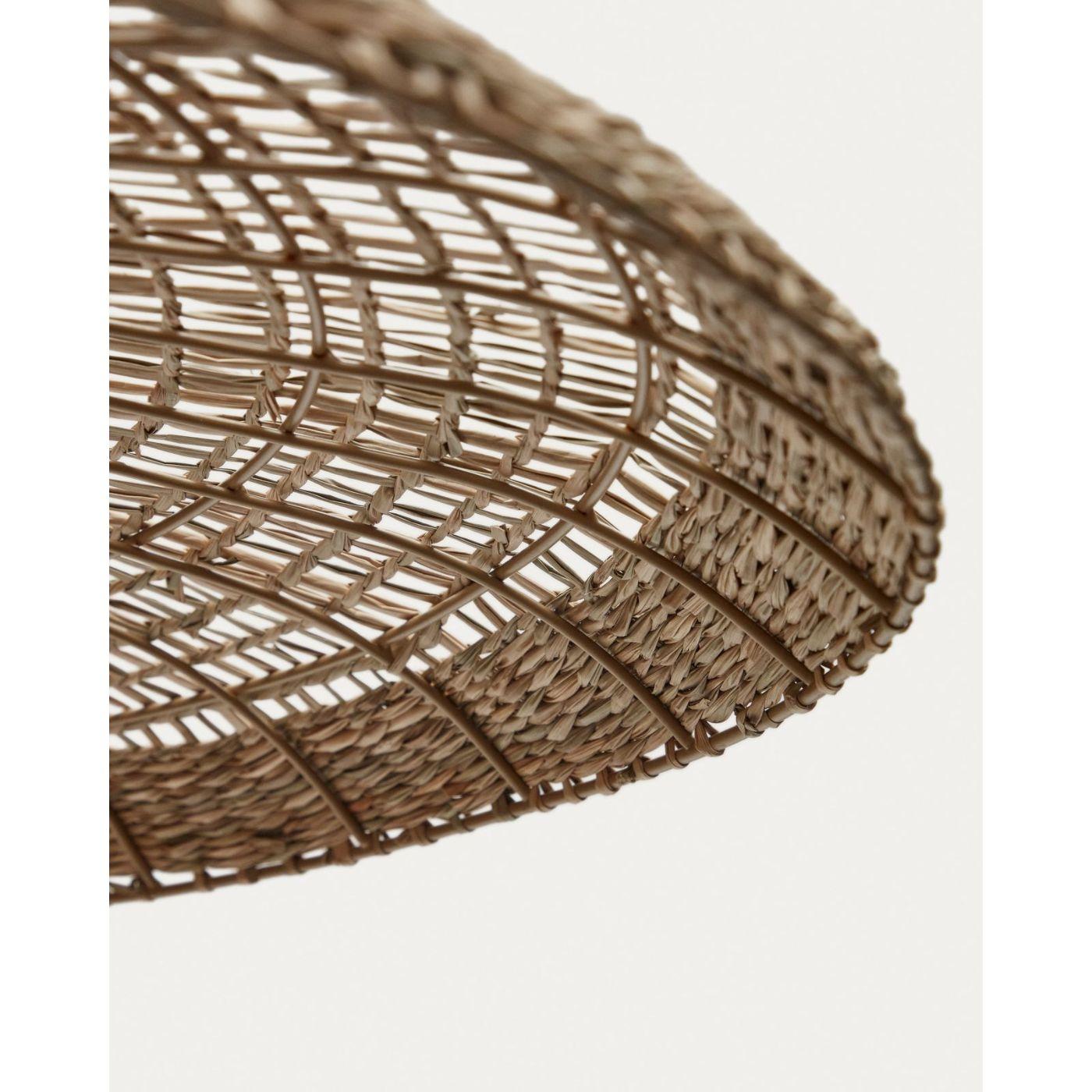 Cruilles Lampenschirm für Pendelleuchte aus Naturfasern mit natürlichem Finish Ø 100 cm