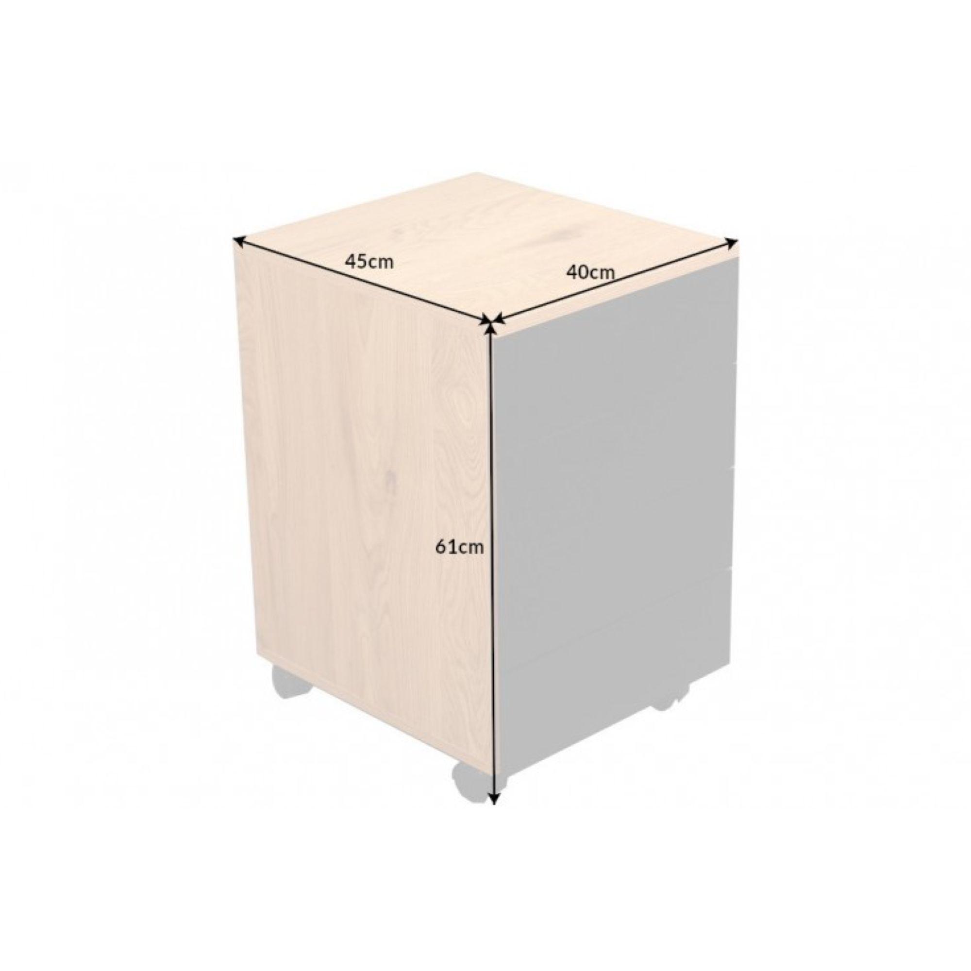 Rollcontainer Basic Eiche-Optik