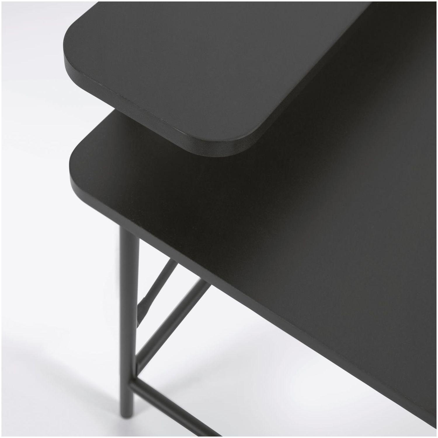 Schreibtisch Gina Melaminplatte und Metallbeine 120x60