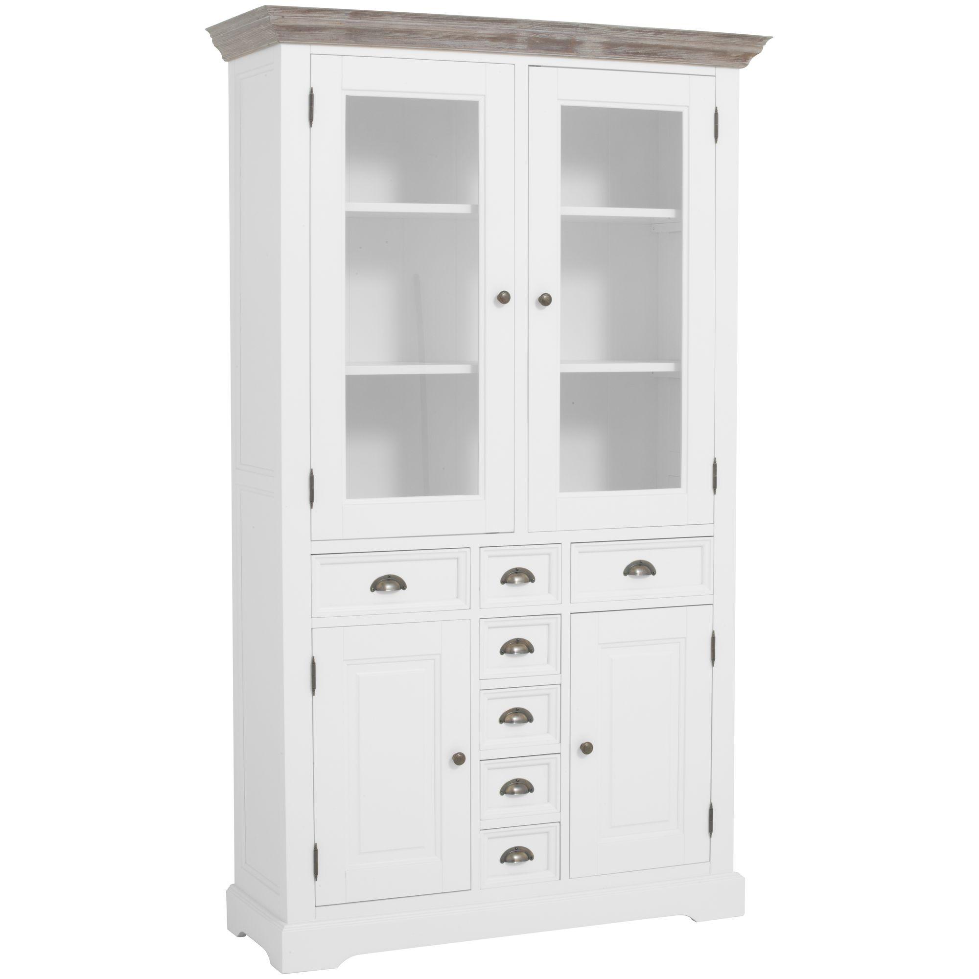 Buffetschrank Romantic 115x195 Pinienholz