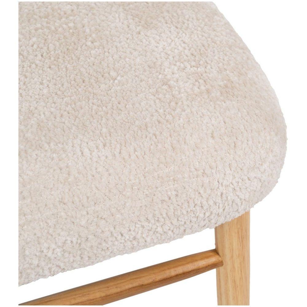 Holzsessel mit Sitzkissen Wienergeflecht natur