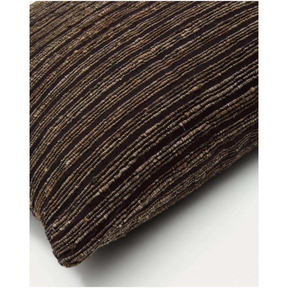 Kissenbezug Anir aus Seide und Baumwolle mehrfarbig 45x45