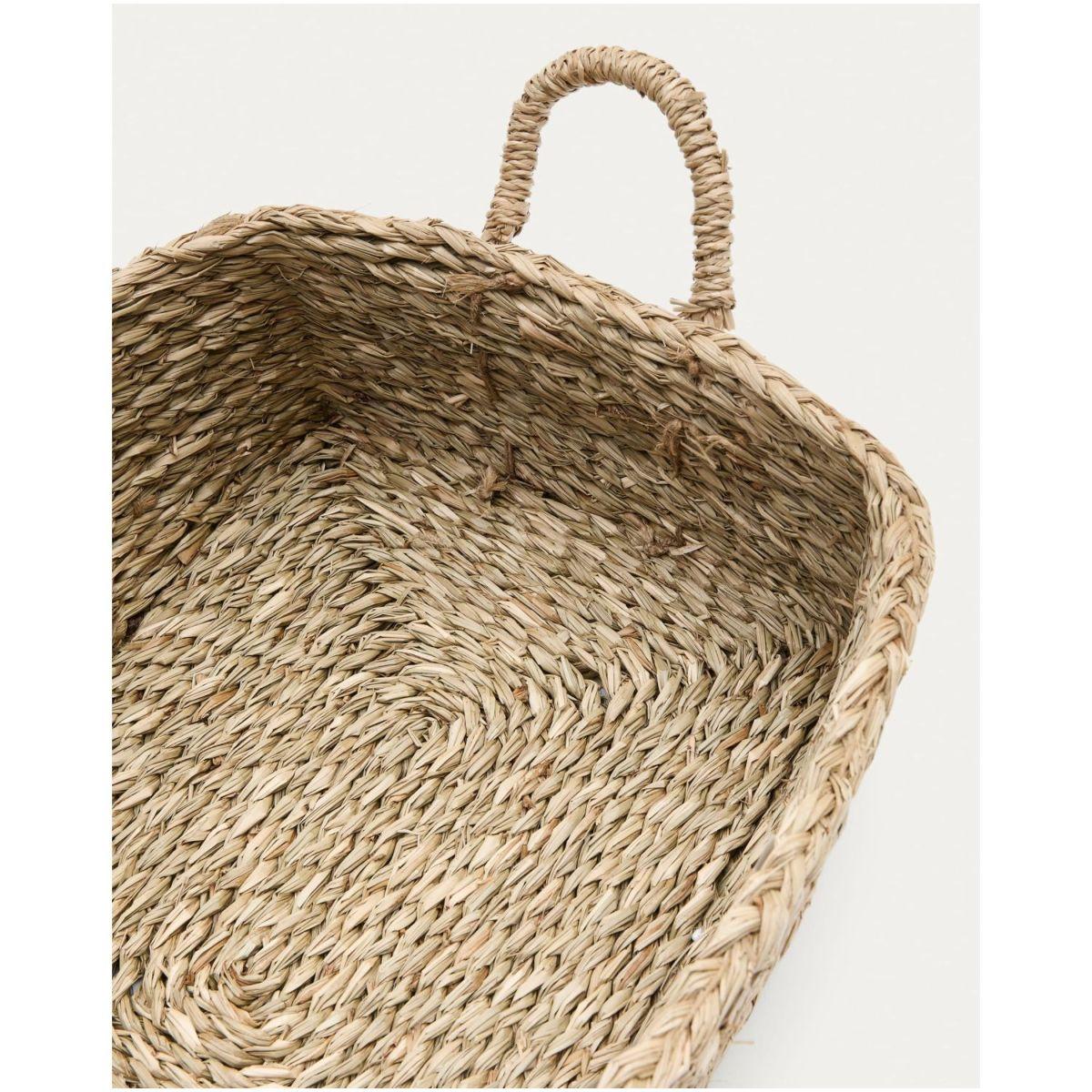 Aufbewahrungskorb Milly Natur Rattan (2er-Set)