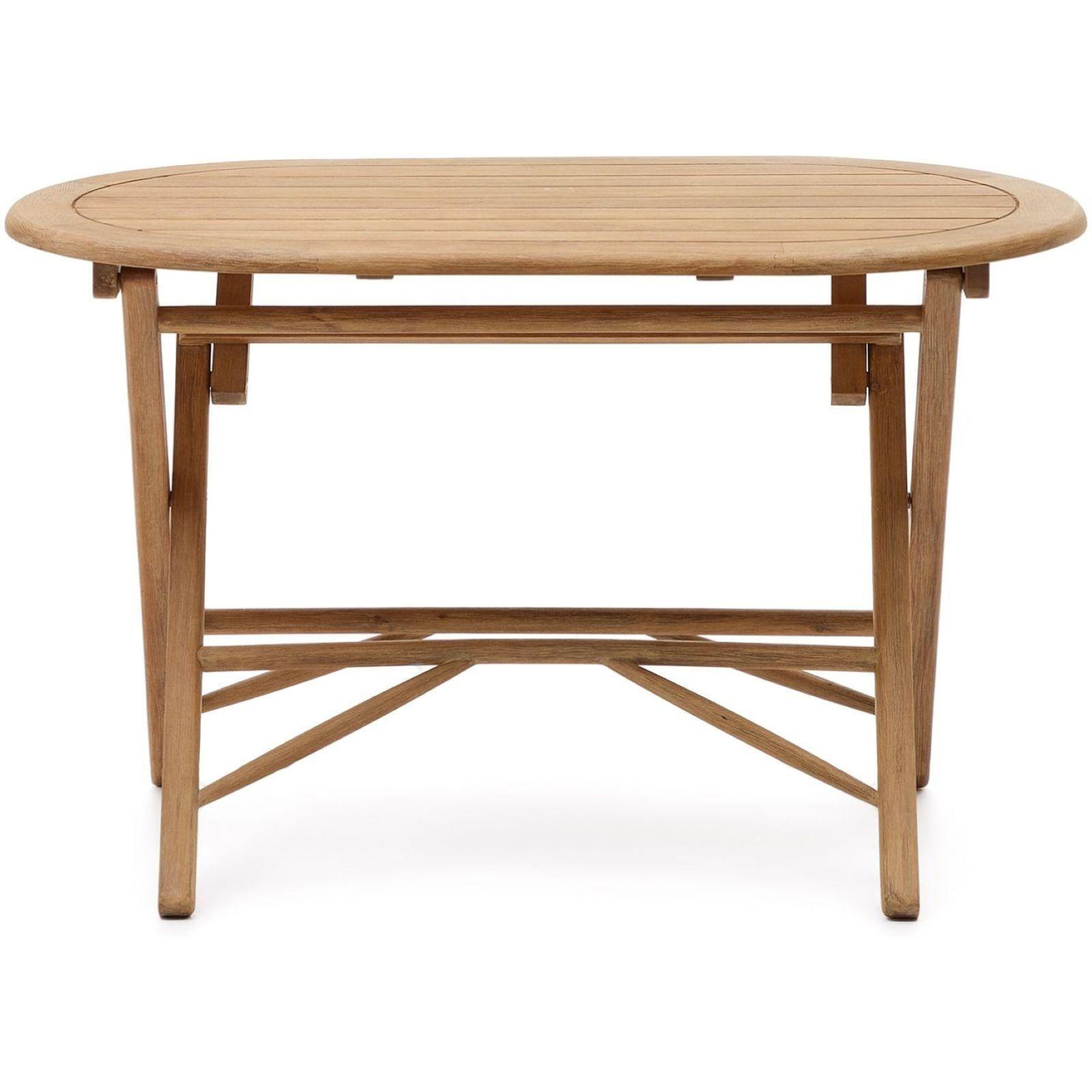 Garten Klapptisch Dandara massives Akazienholz Natur 120x70 100% FSC