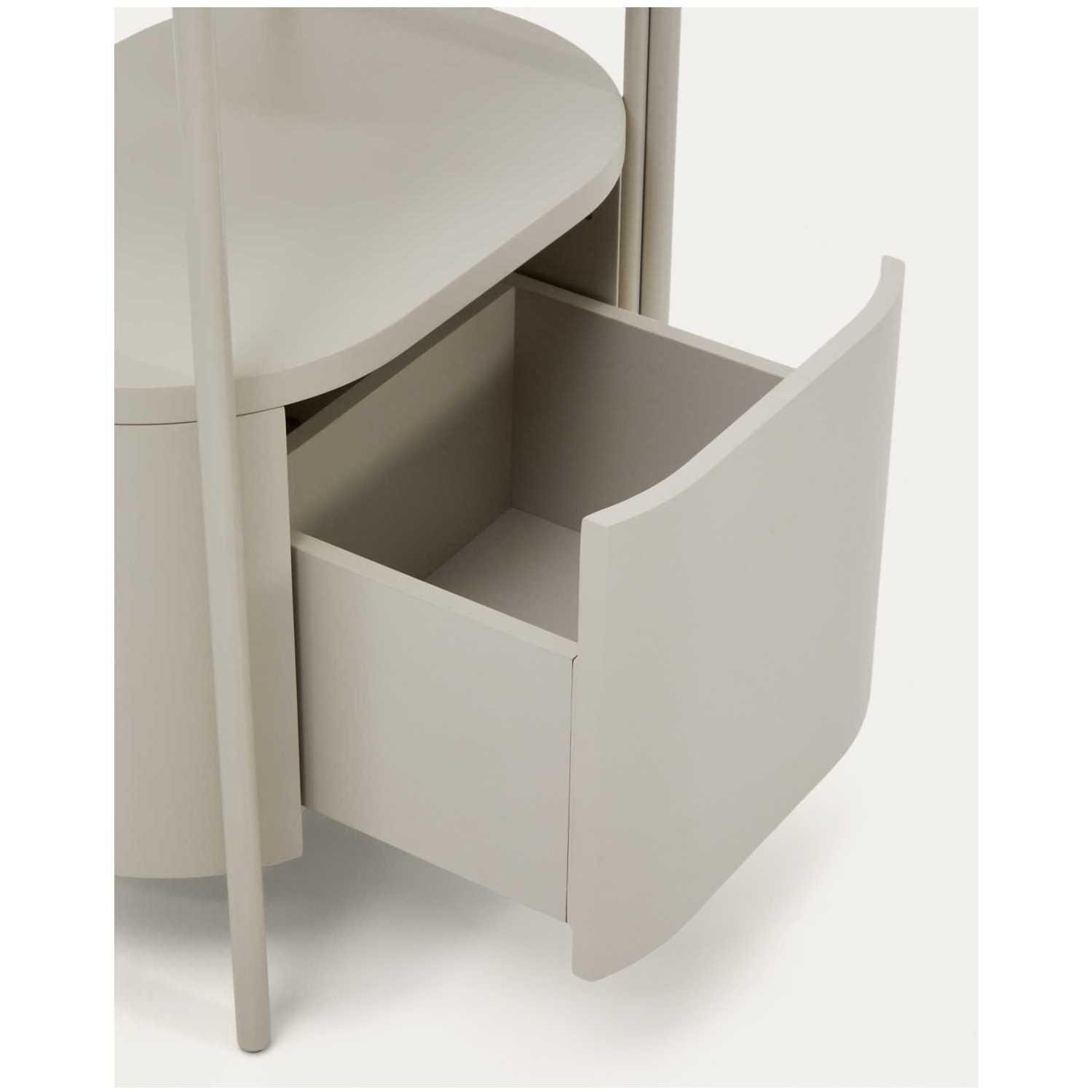 Badezimmermöbel Arely mit Stahlgestell und weiss lackiertem MDF 60x40