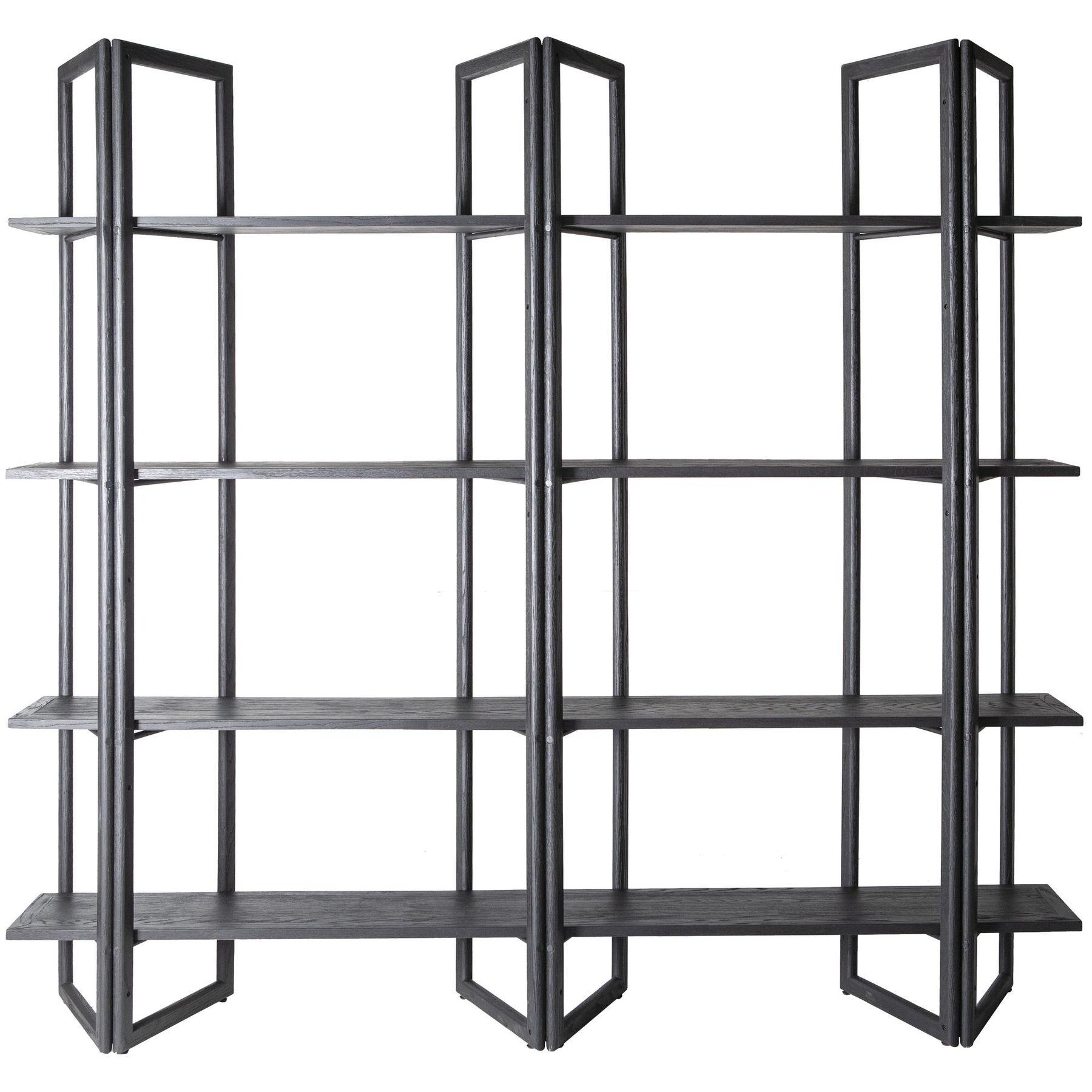 Bücherregal Black Oak 240x229