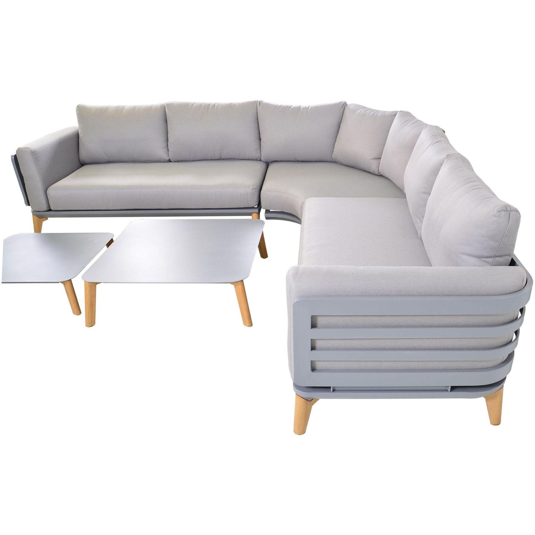 Gartenlounge Aluminium Sophia Olefin 280x280