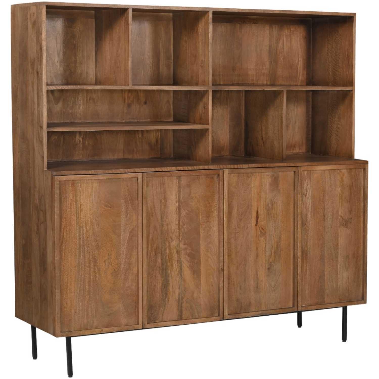 Buffetschrank Elan Mangoholz natur 180x172