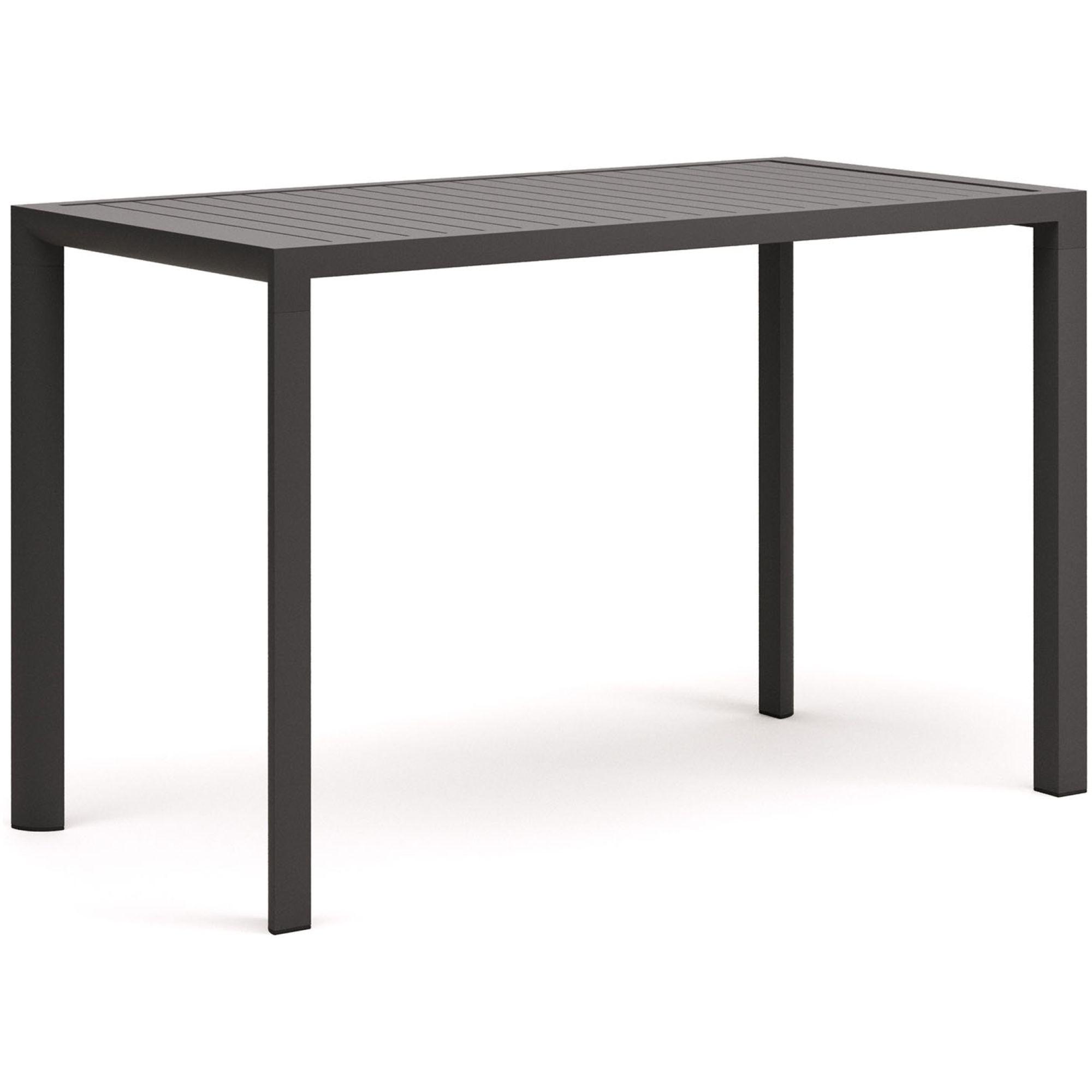 Garten Bartisch Culip Aluminium grau 150x77