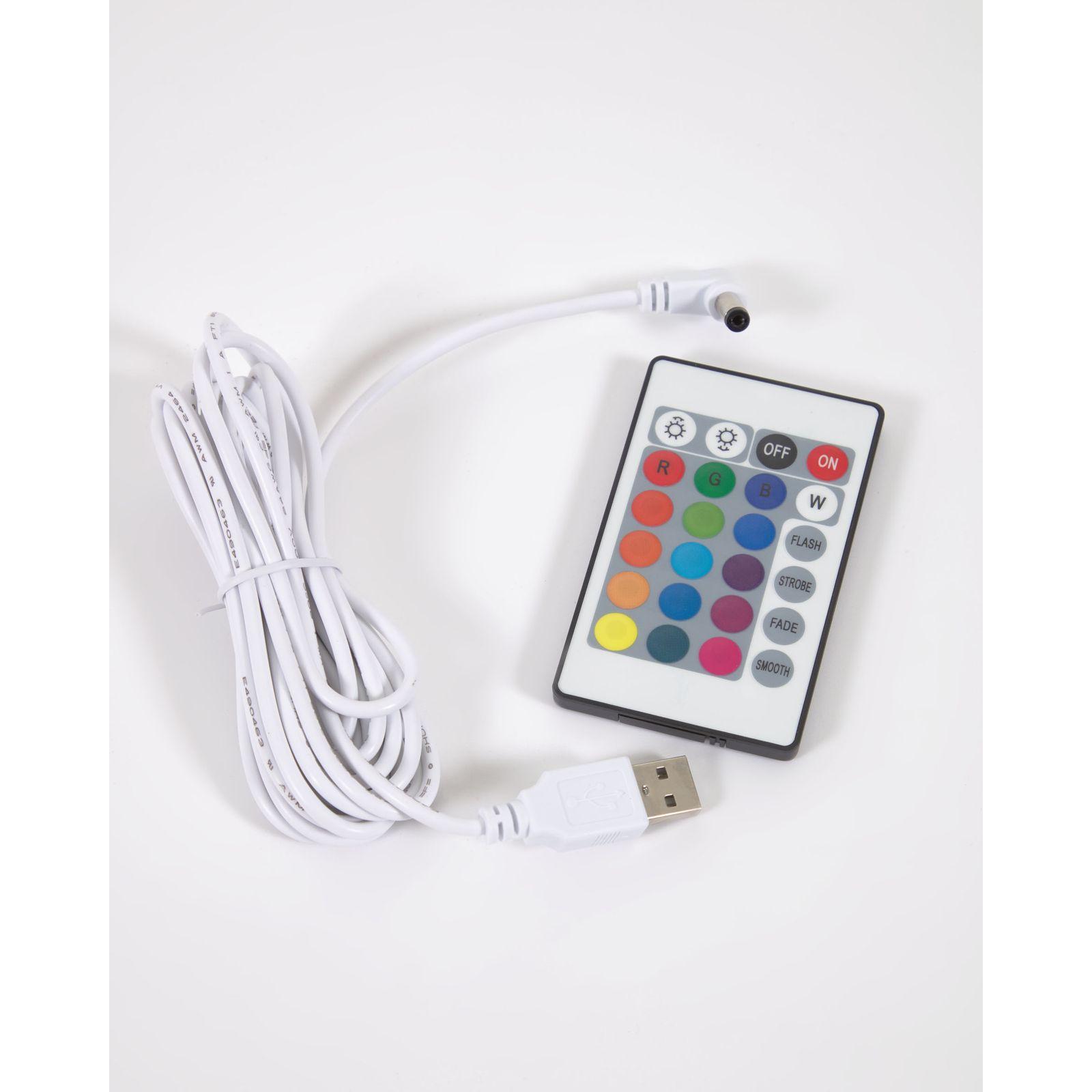 Garten Tischlampe Amy LED weiss-schwarz