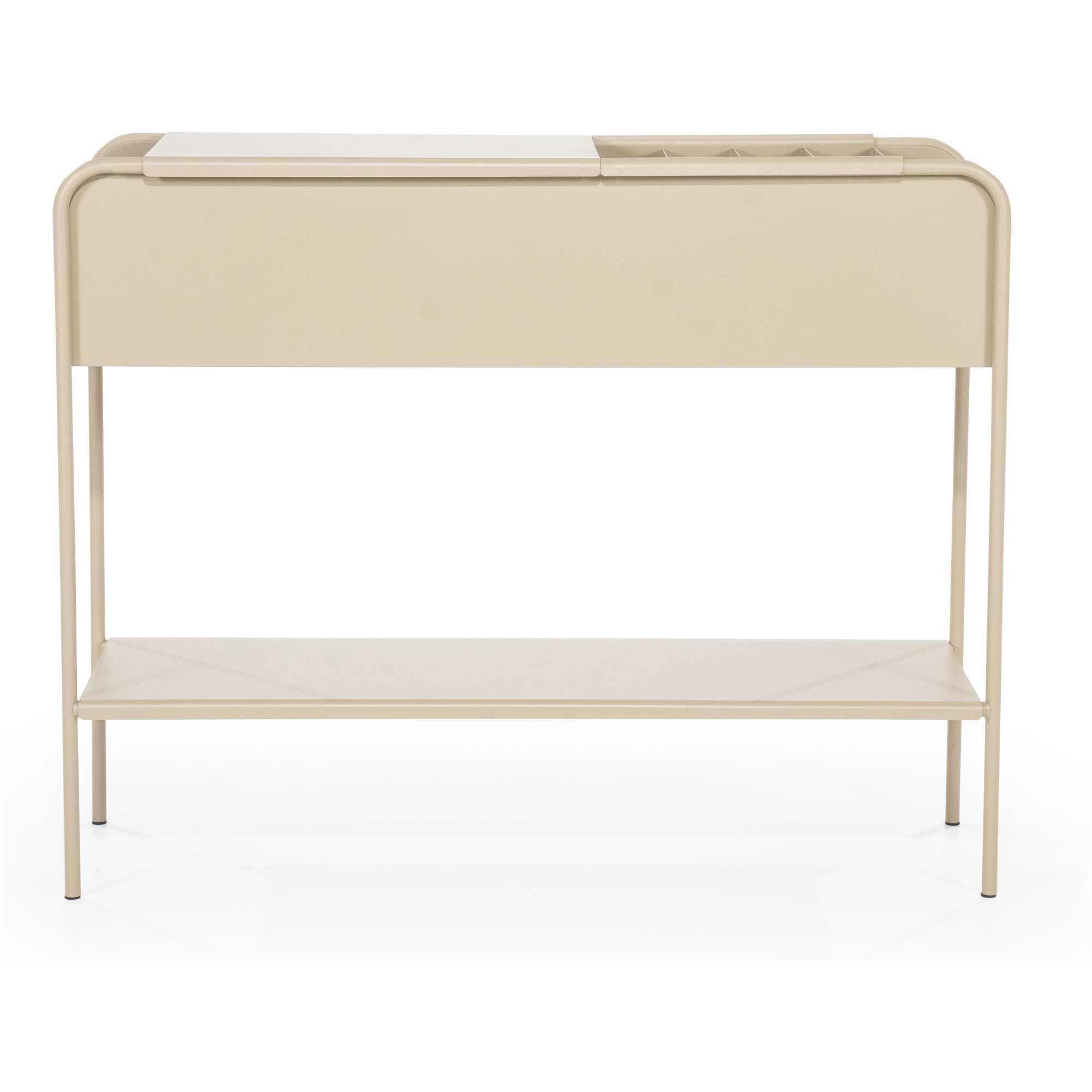 Konsole Bonnie mit Ablage und Korb Eisen taupe 95