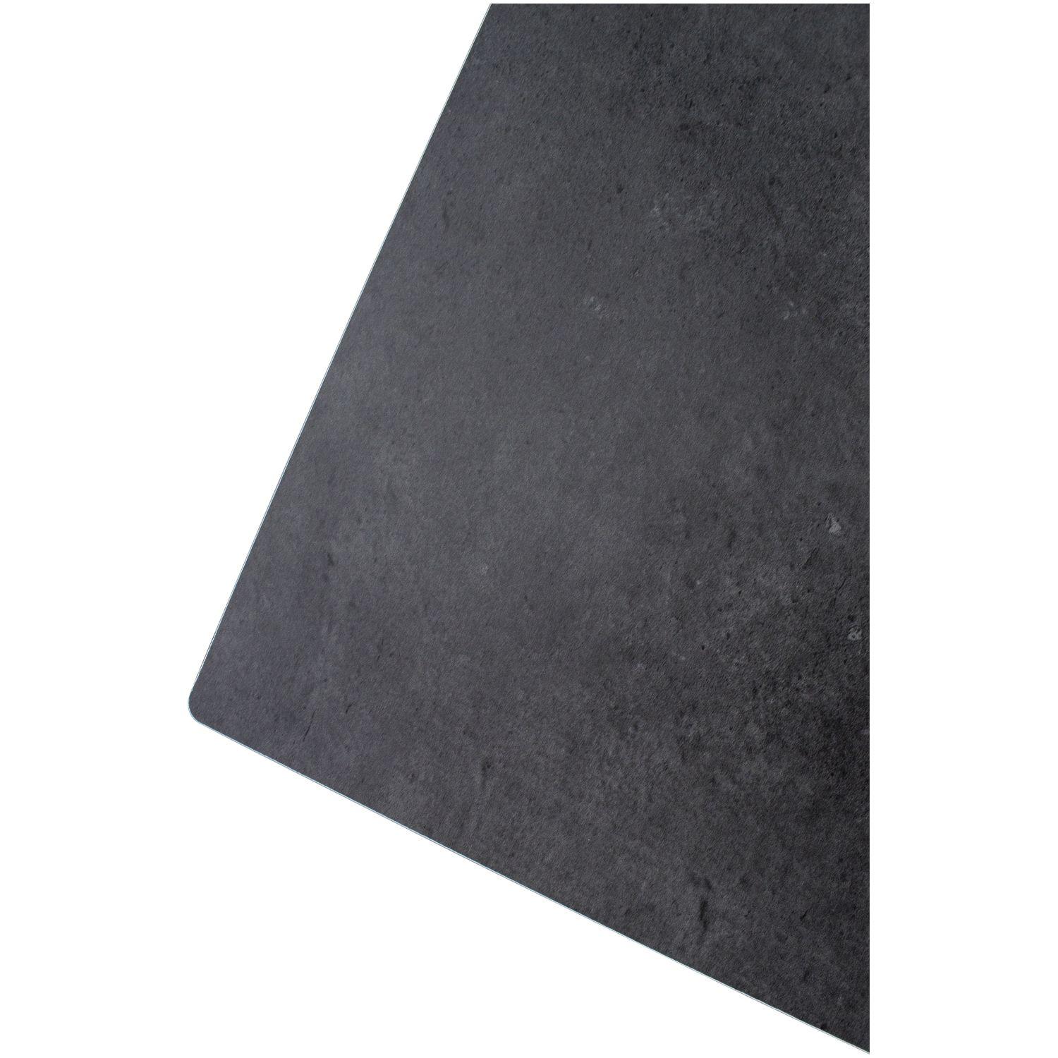 Gartenlounge Charlie Aluminium anthrazit Stoff rot (4-teilig)