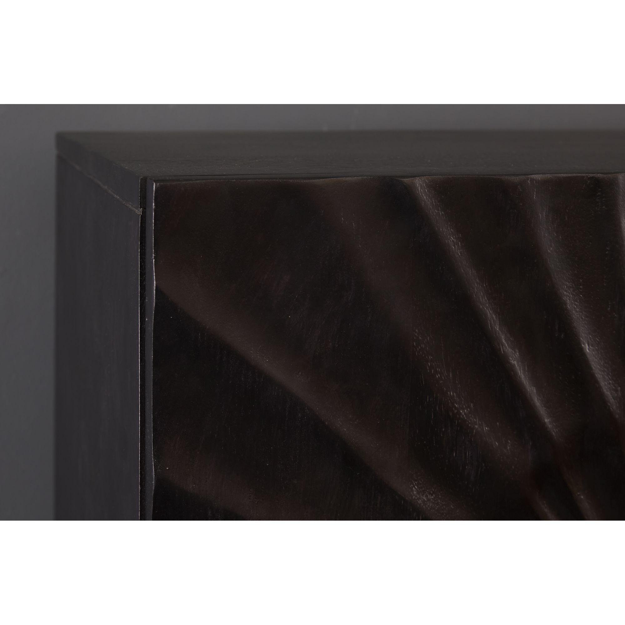 Highboard Vintage Baraya 120cm Mango schwarz