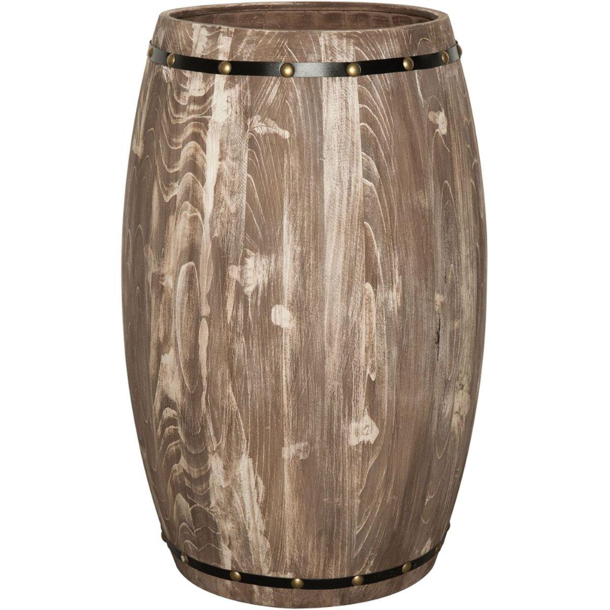 Weinfass Weinregal Winery 80cm Tanne natur