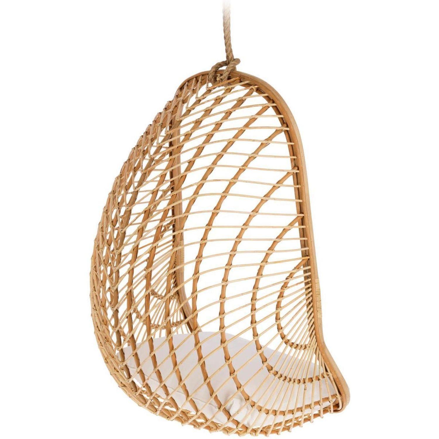Hängesessel Natur Rattan Ekaterina