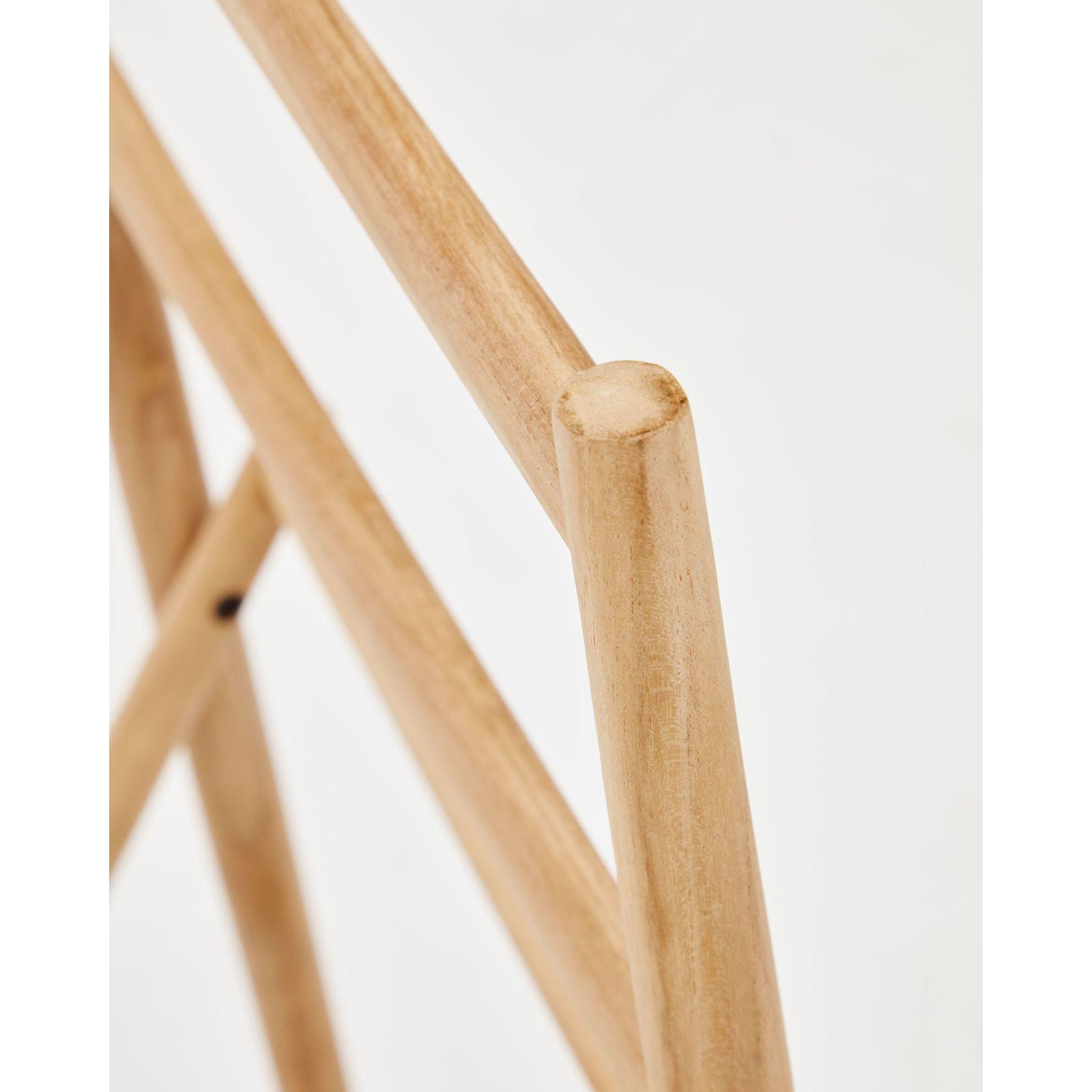 Roxana Handtuchhalter aus massivem Teakholz 50 x 95 cm