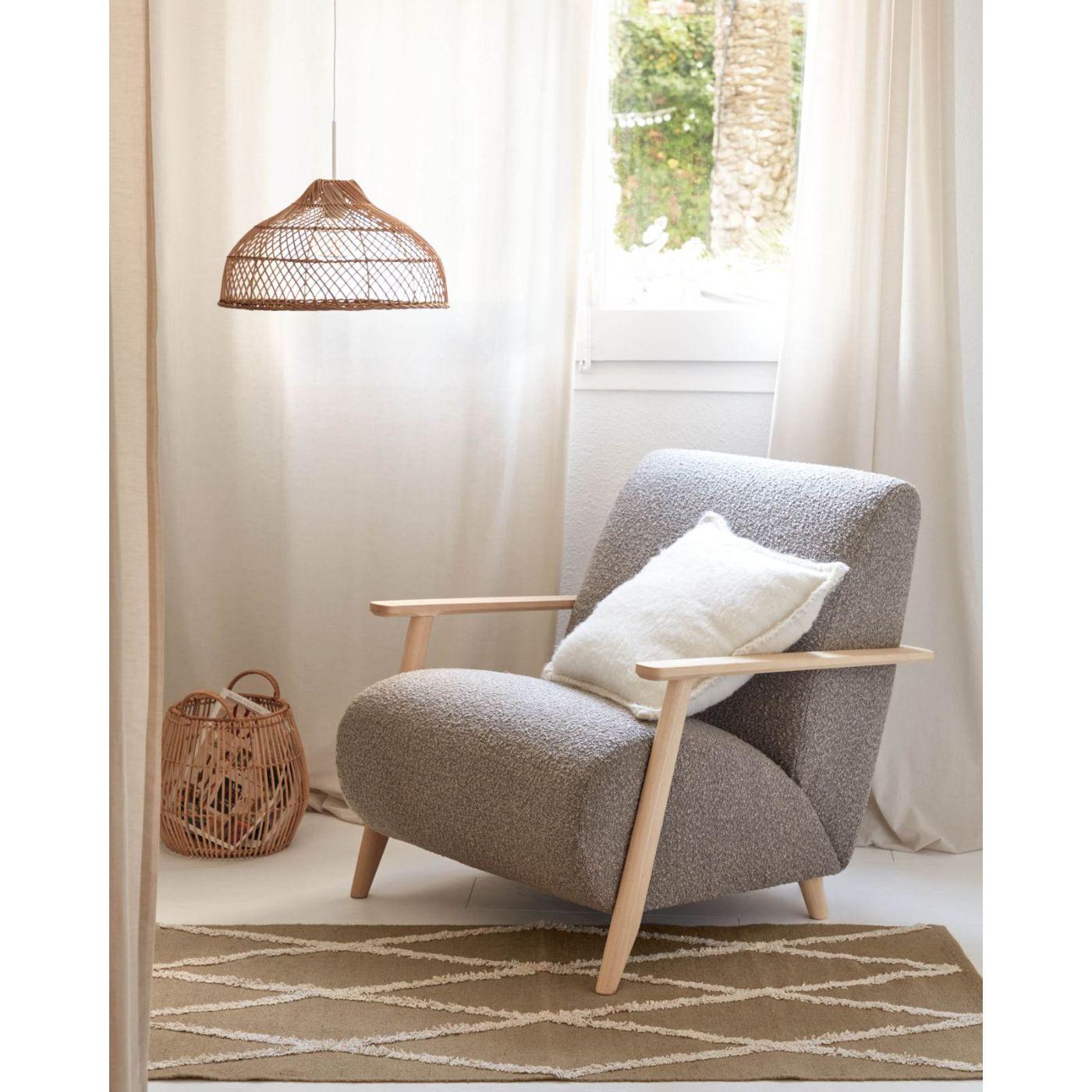 Augustina Bezug weiss 45 x 45 cm