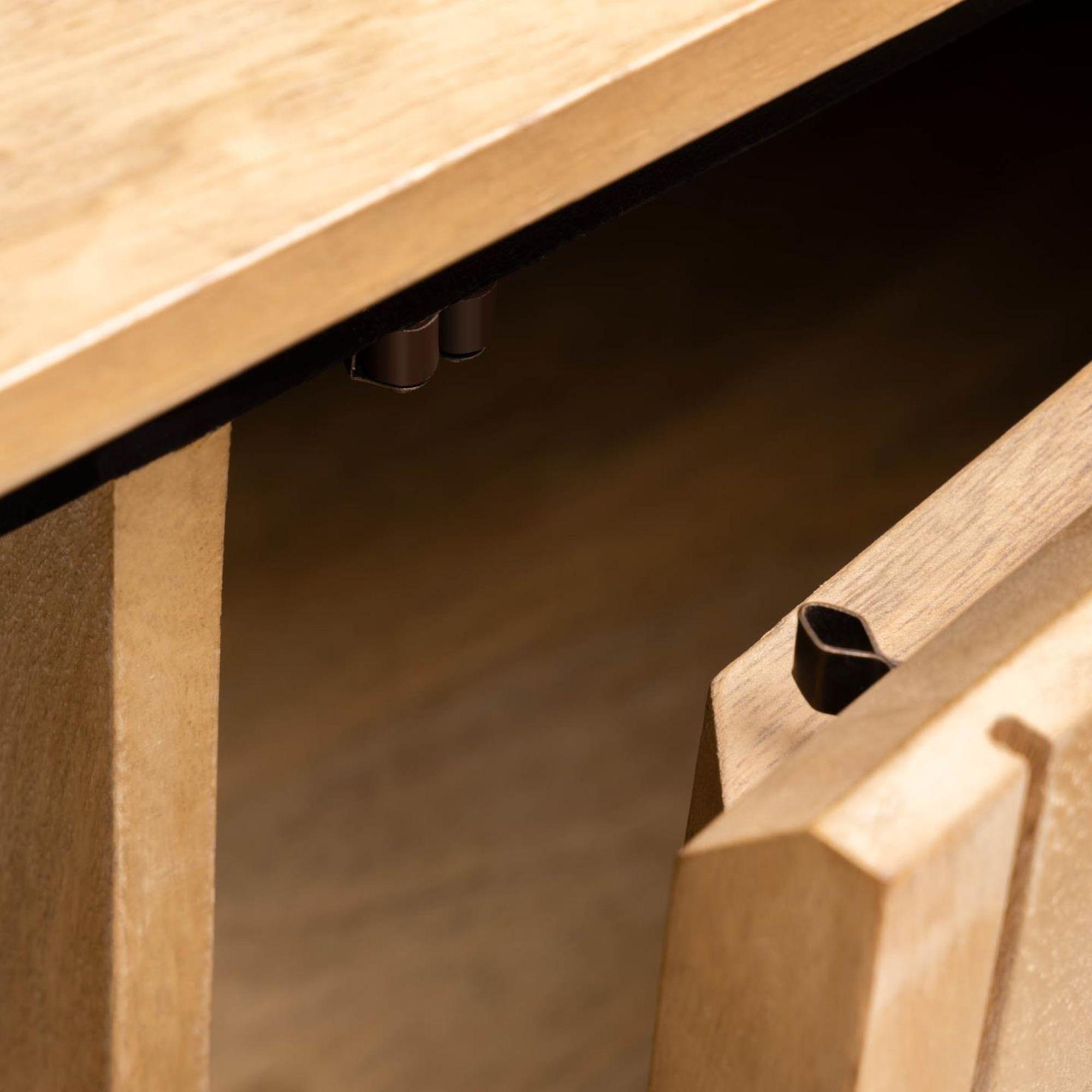 Sideboard  Licia mit 4 Türen Mangoholz natur 170