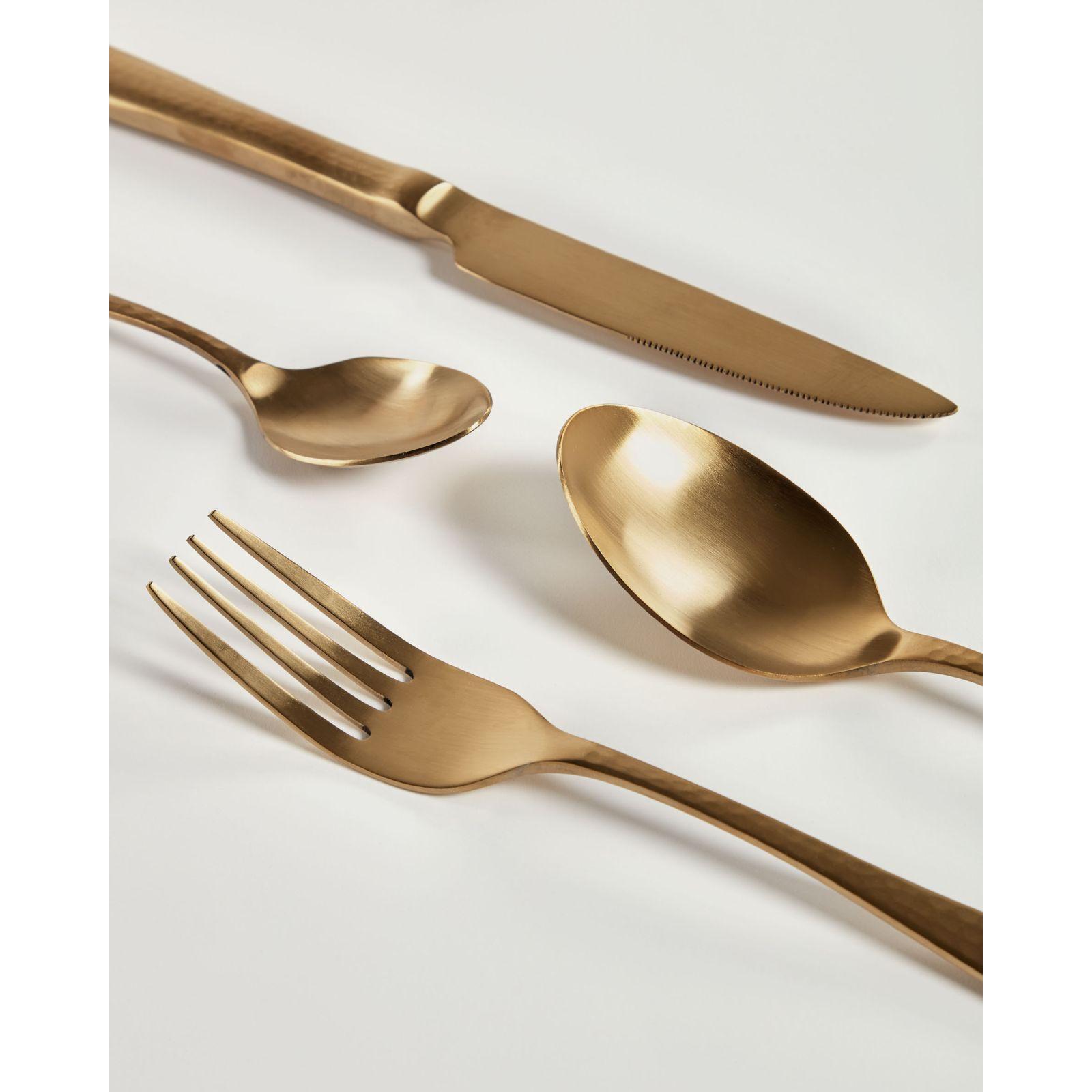 Besteckset Yarine gold (16-teilig)