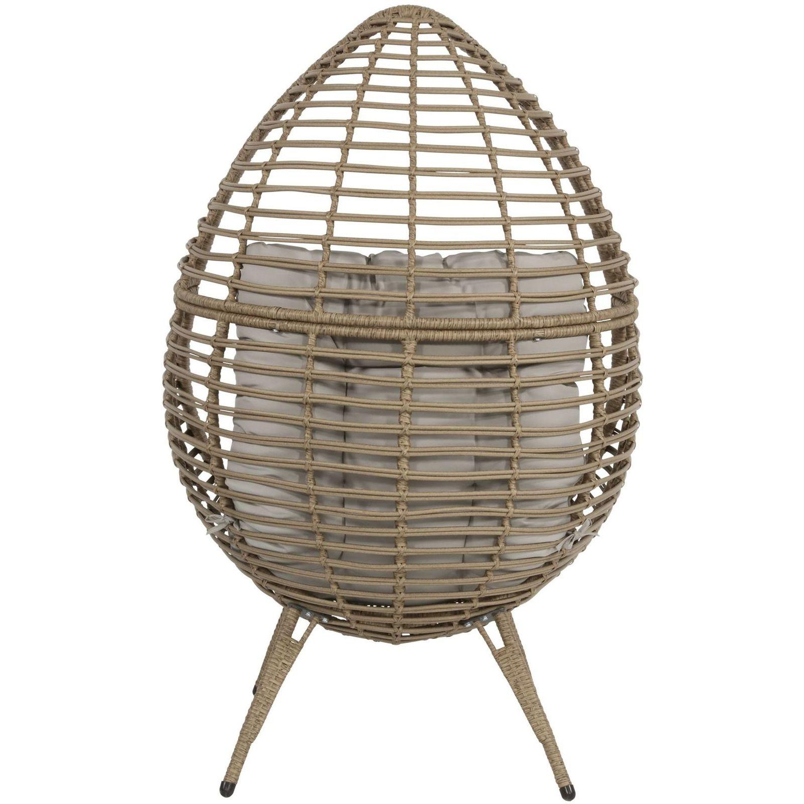 Garten Relaxsessel Egg Billy braun