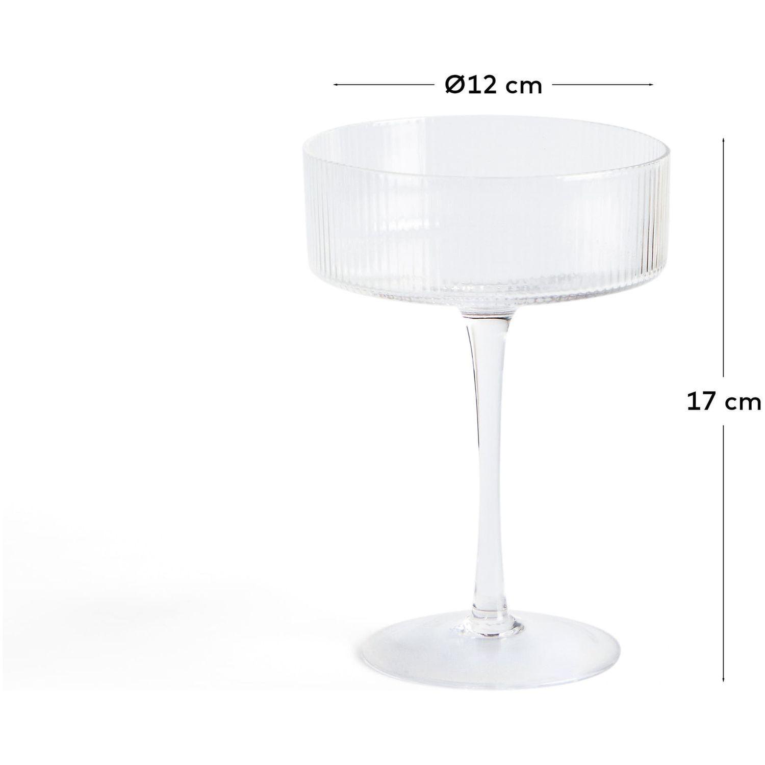 Cocktailglas Eluria aus klarem Glas 315 cl