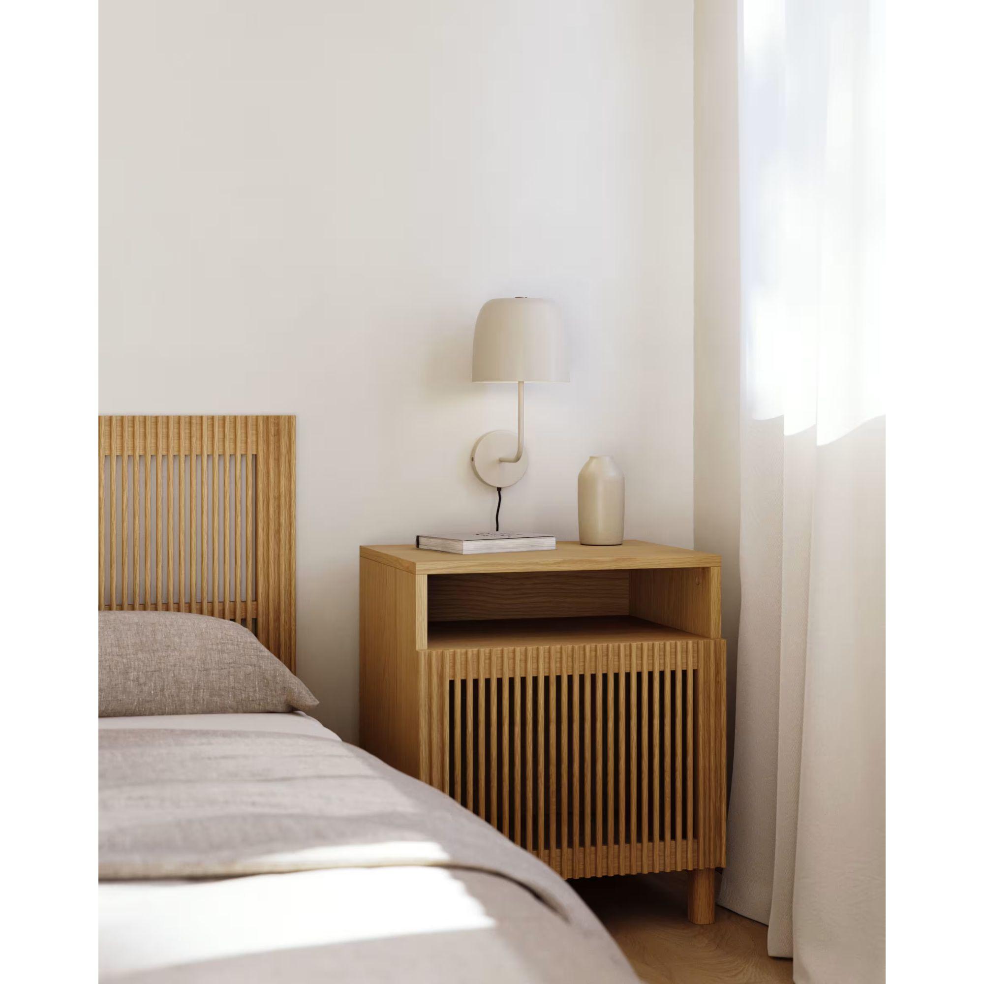 Wandleuchte Alish Metall beige