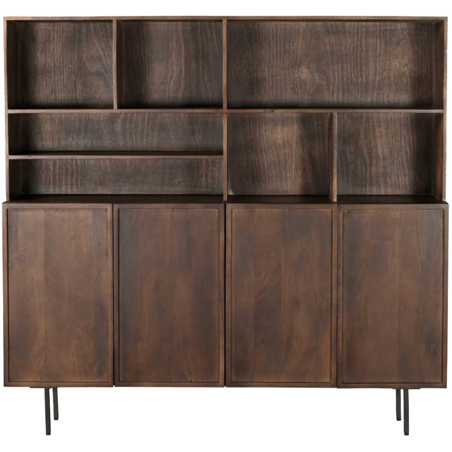 Buffetschrank Elan Mangoholz braun 180x172