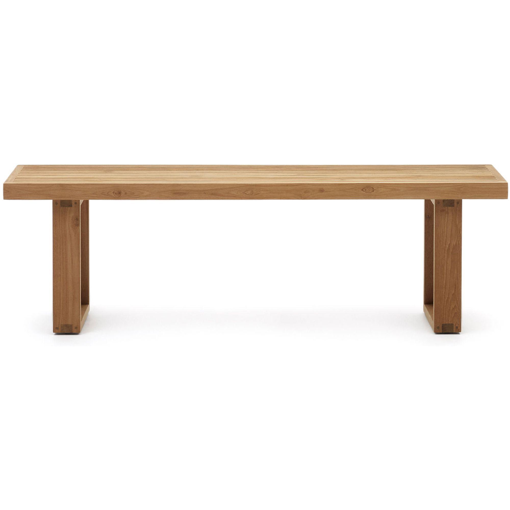 Gartenbank Candell recyceltes Teakholz massiv - Breite: 170 cm