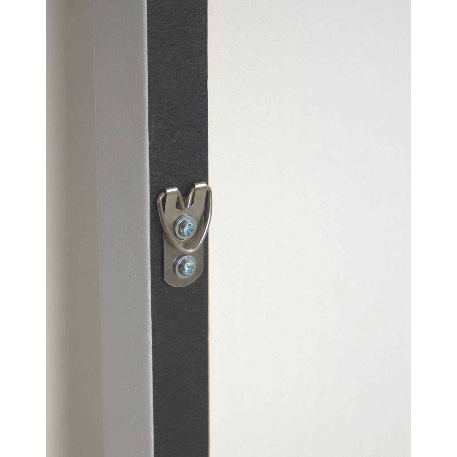 Bild Basilisa in grau und weiss 90x90