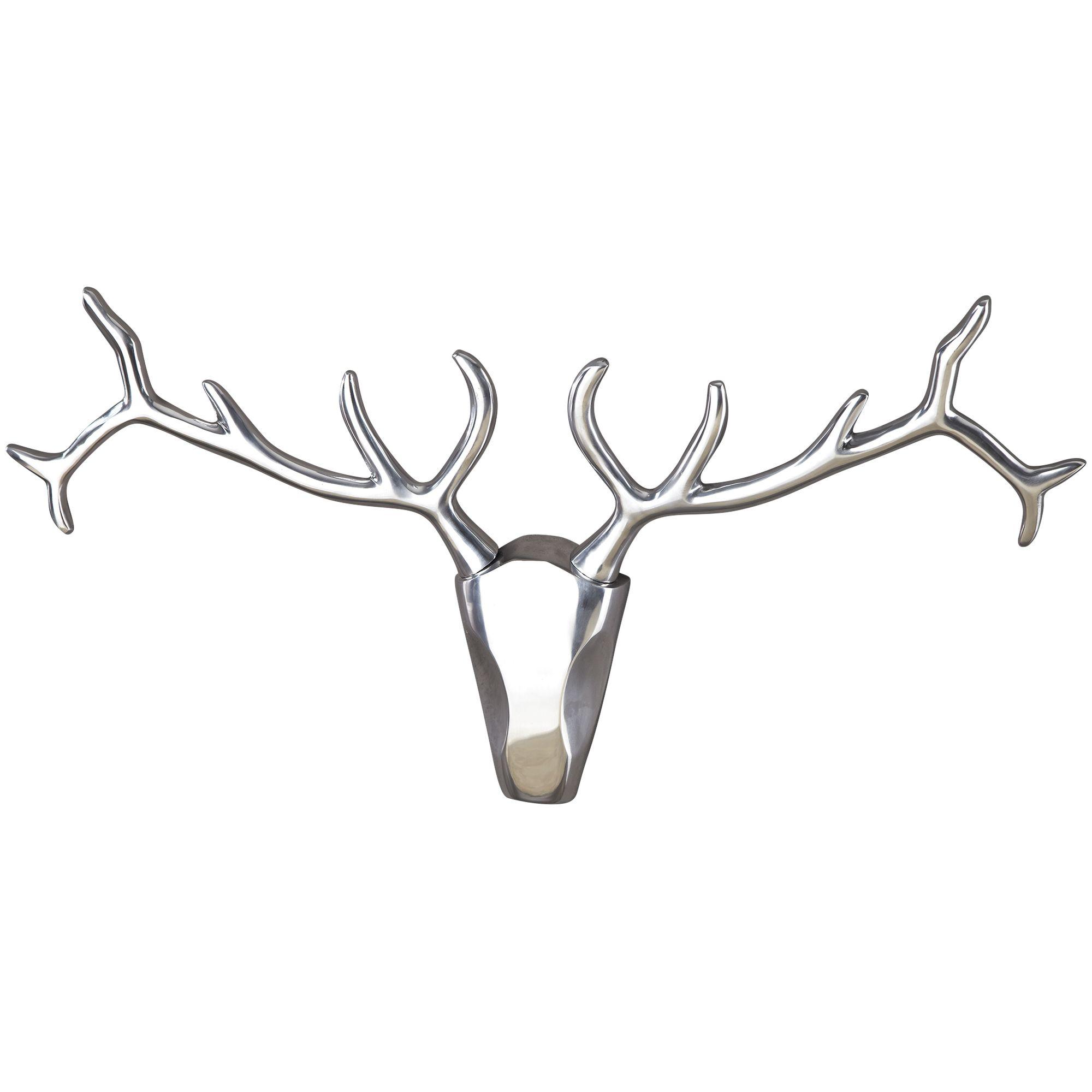 Wanddekoration Deer Alu 90