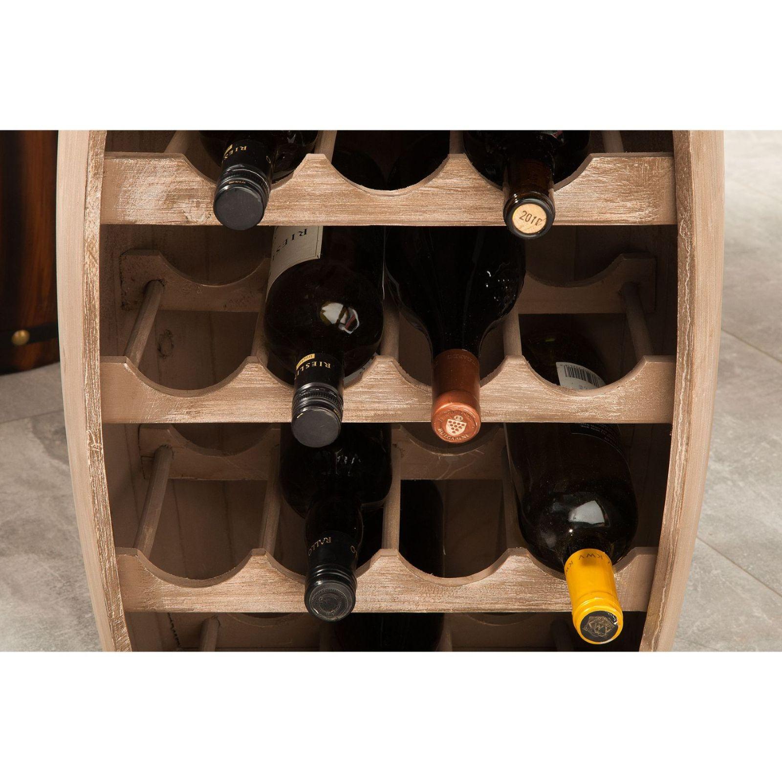Weinfass Weinregal Winery 60cm natur