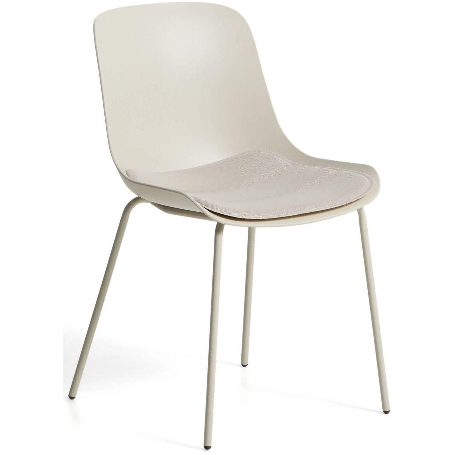 Garten Stuhlkissen Sitzkissen Stuhl Sindera in Beige 45x43