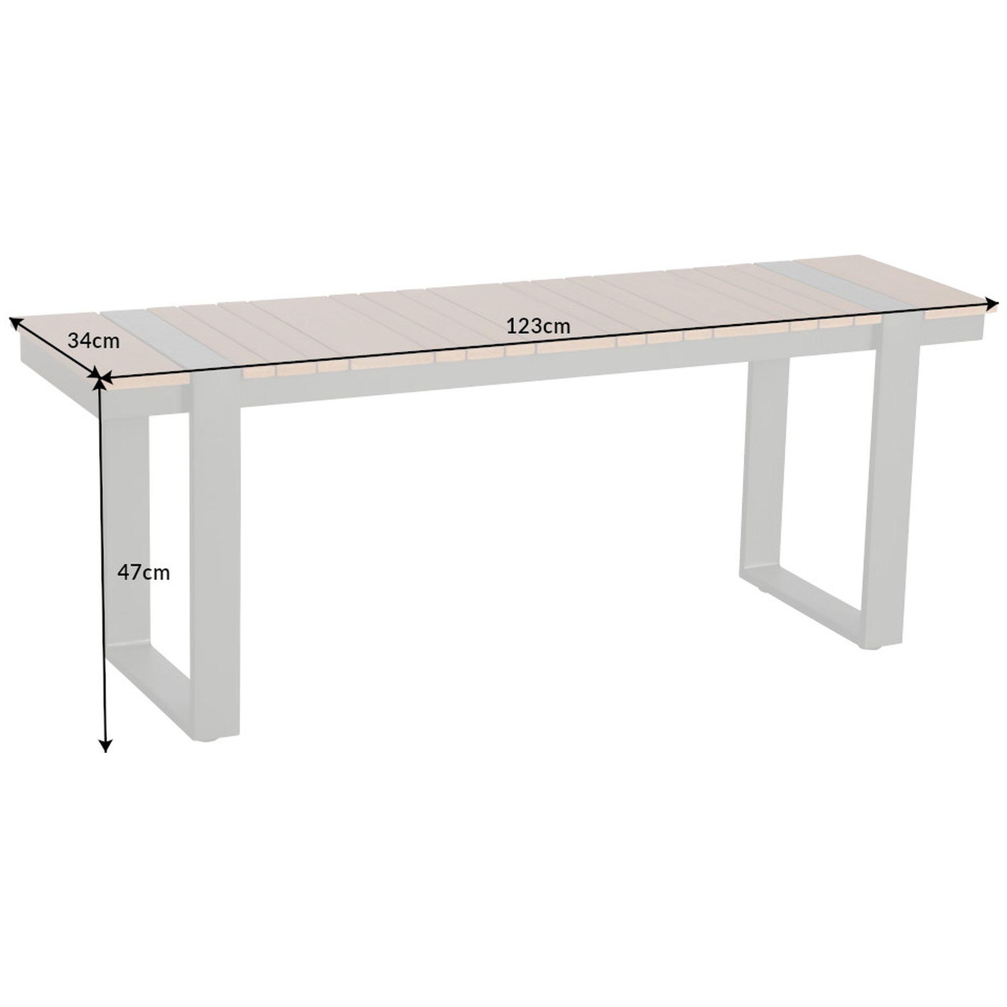 Gartenbank Boston Poly-Holz 123