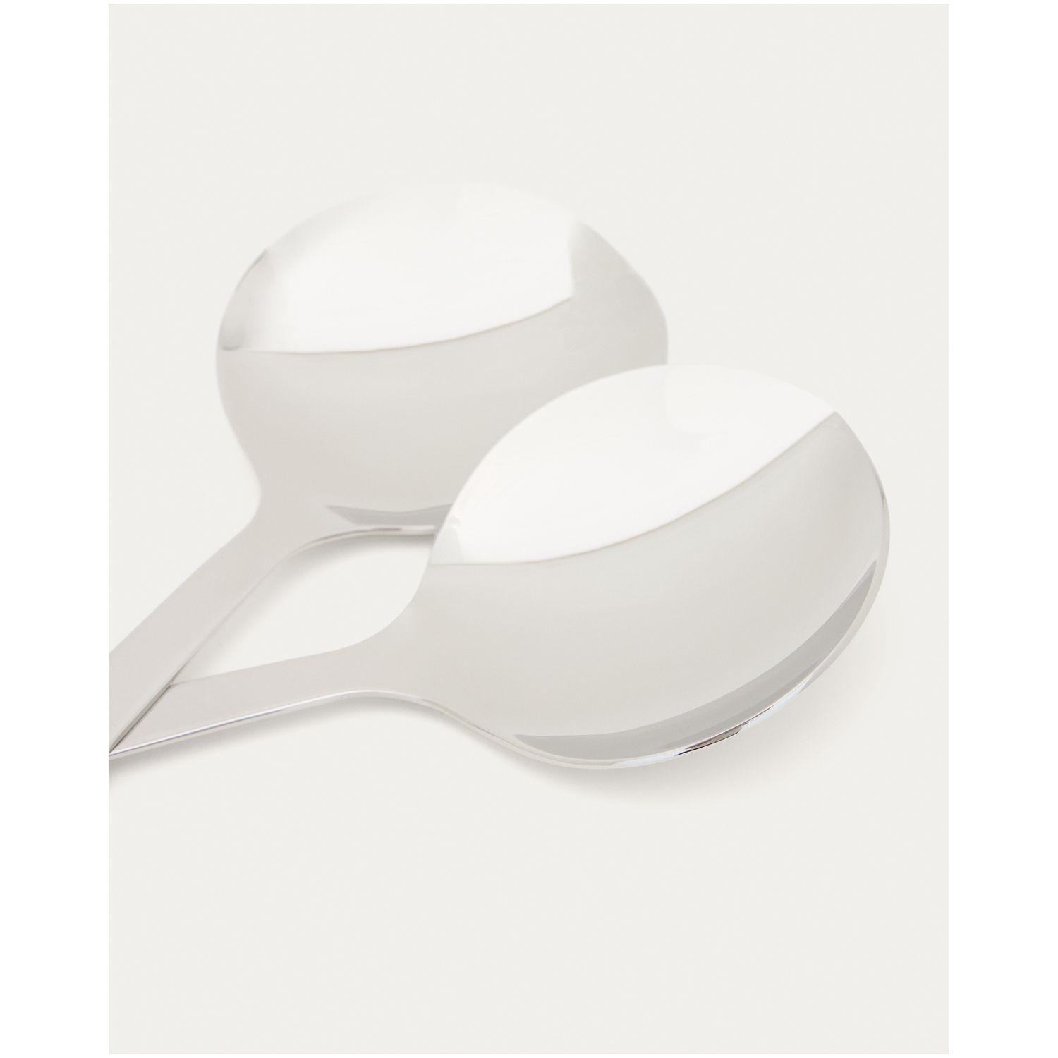 Set Nirela aus 2 Edelstahl-Küchenaccessoires