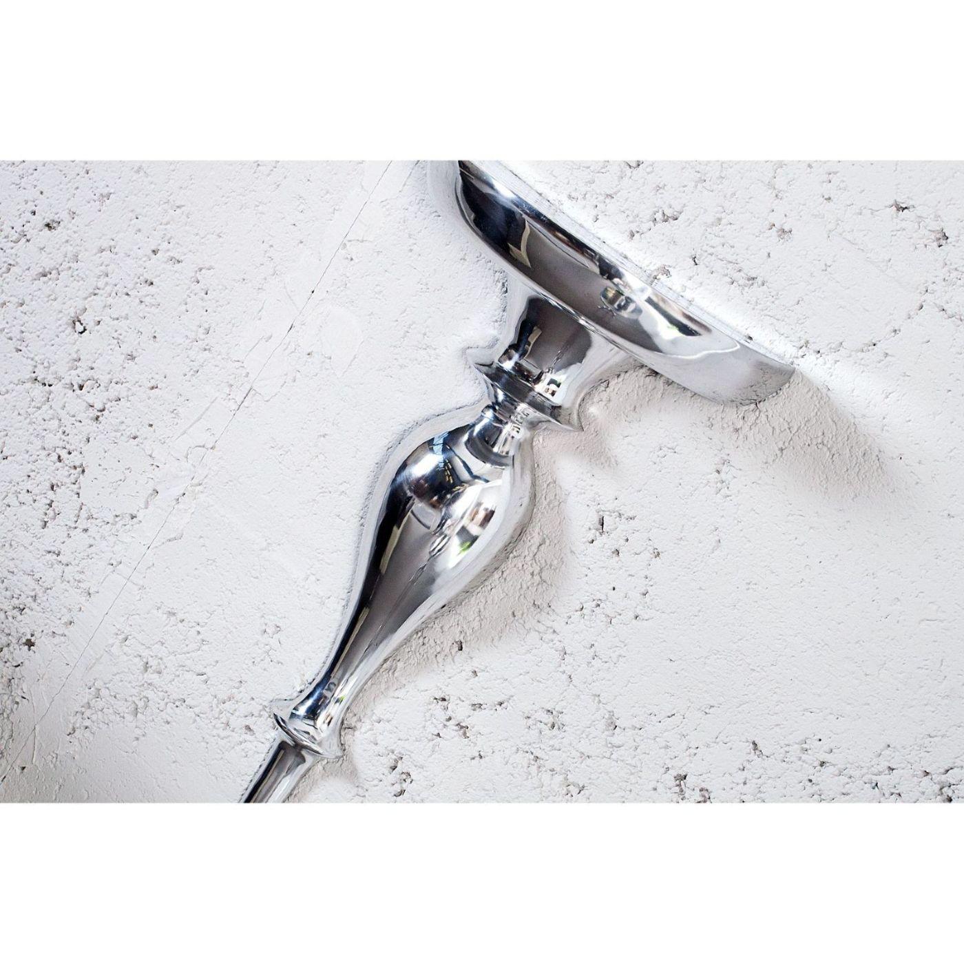 Wandkonsole Prestige Aluminium silber 60cm