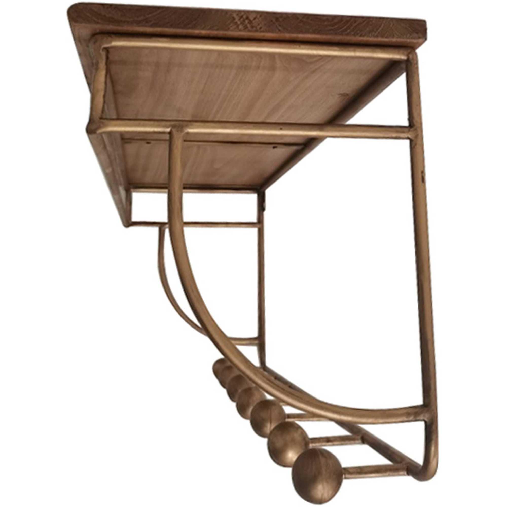 Wandgarderobe mit Ablage Natural Loft Pinienholz natur 77