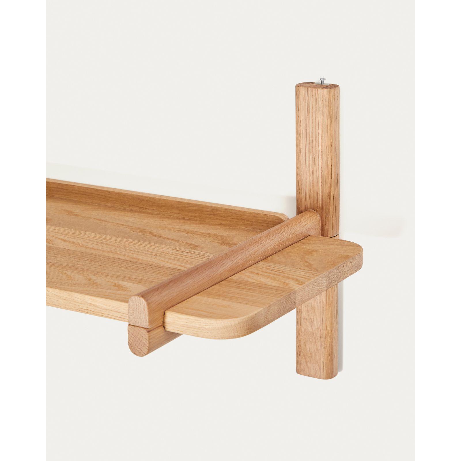 Wandregal 110 Modular Sitra Eichenholz massiv natur 1er