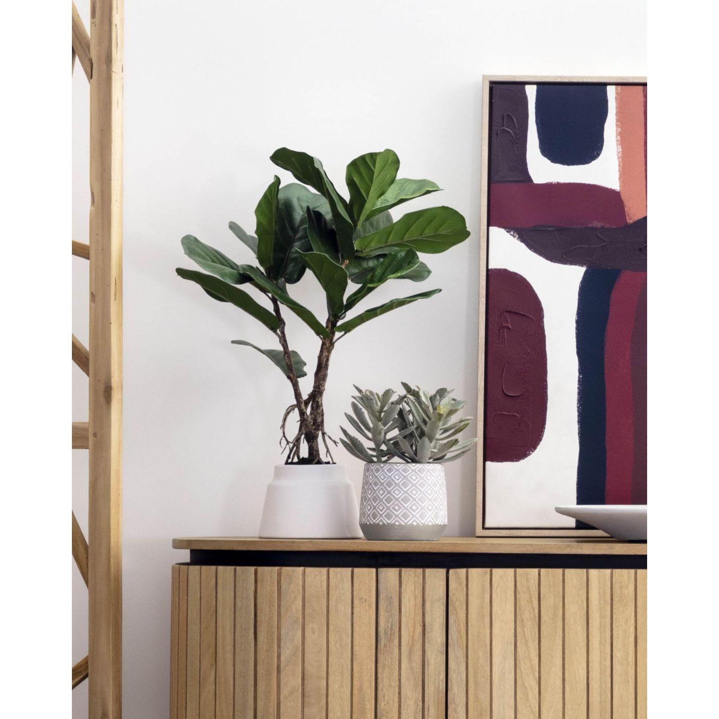 Lyrata Kunstpflanze 60 cm