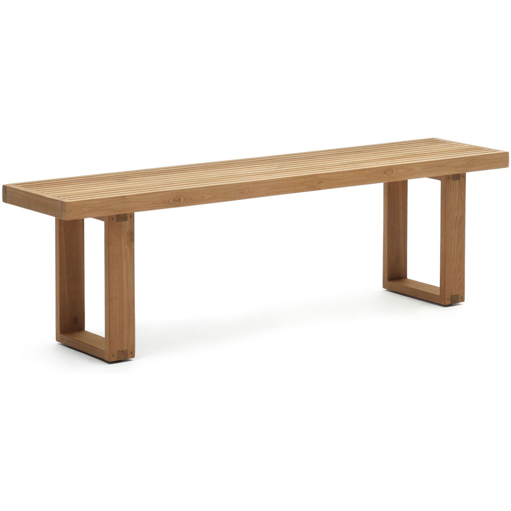 Gartenbank Candell recyceltes Teakholz massiv - Breite: 170 cm