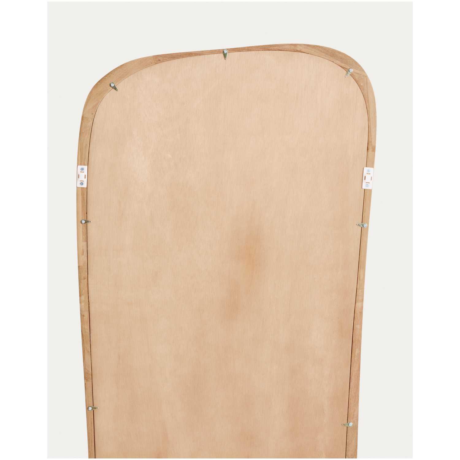 Wandspiegel Alura organisch Teakholz natur 61x158 FSC 100%