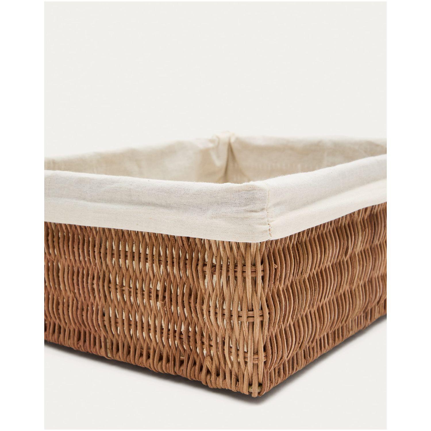 Korb Indali Natur Rattan (2er-Set)