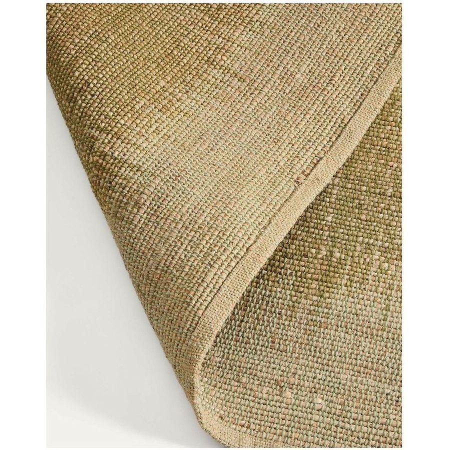 Teppich Lirmo aus Jute grün 200x300