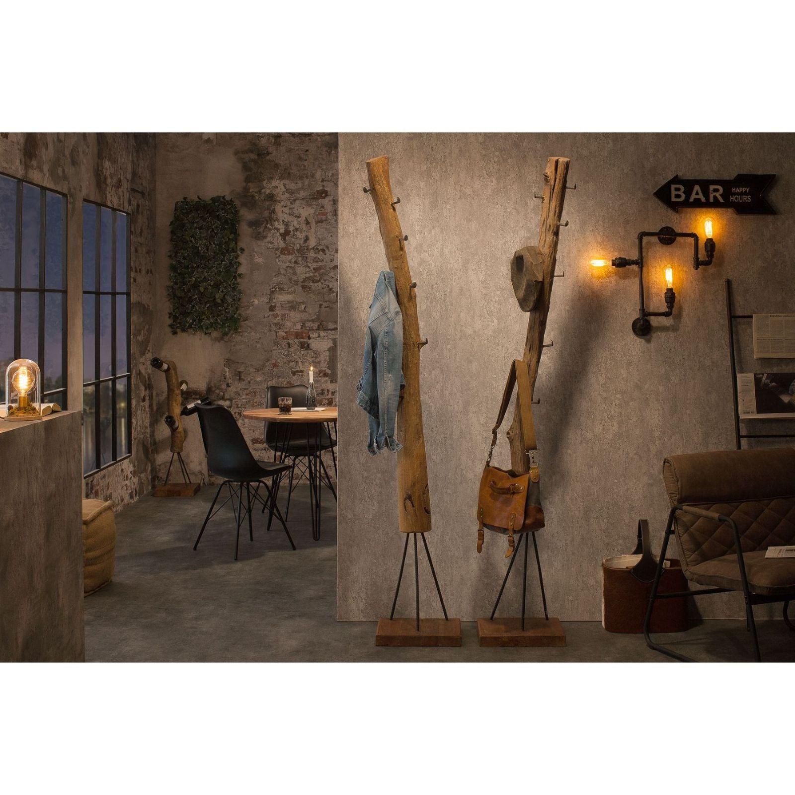 Garderobe Unika 200cm Teakholz